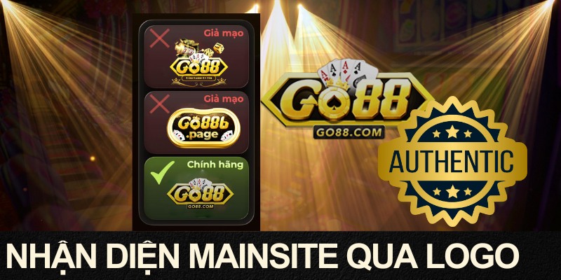 Nhận biết thông qua logo chính hãng